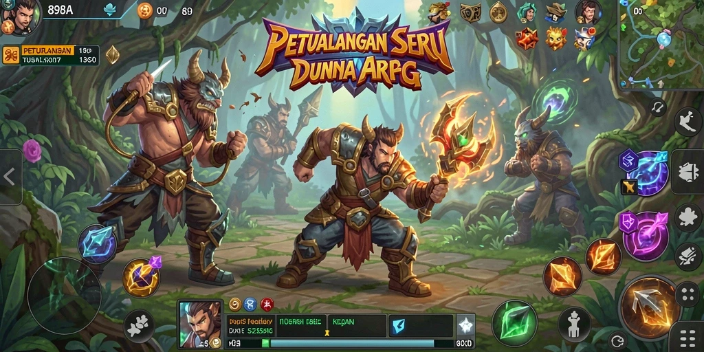 Tampilan gameplay seru dari 898A, petualangan yang menegangkan.