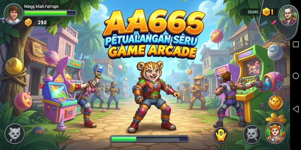 Screenshot gameplay AA666 yang seru dan menantang.