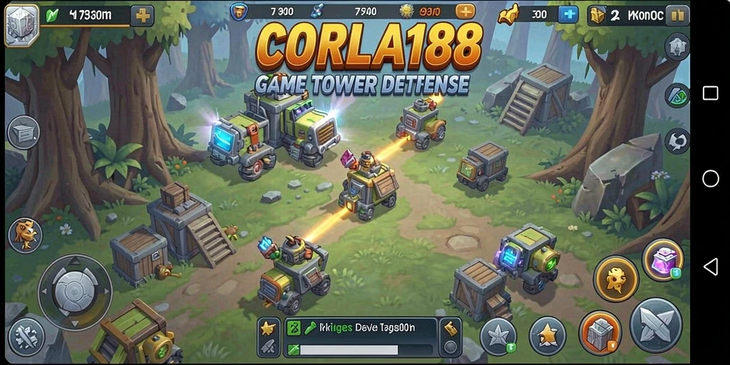 Tampilan gameplay CORLA188 yang menegangkan dan menarik.