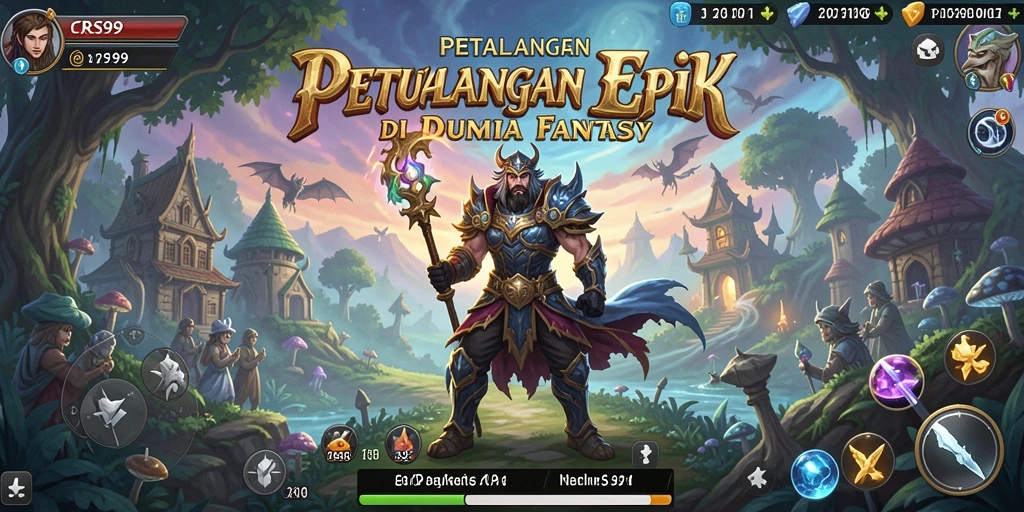 Screenshot menarik dari gameplay yang mendebarkan di CRS99.