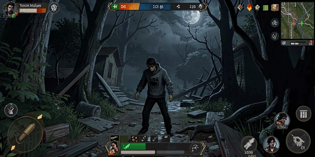 Spiritus menggerogoti jiwa dalam kegelapan mendalam gameplay D06.