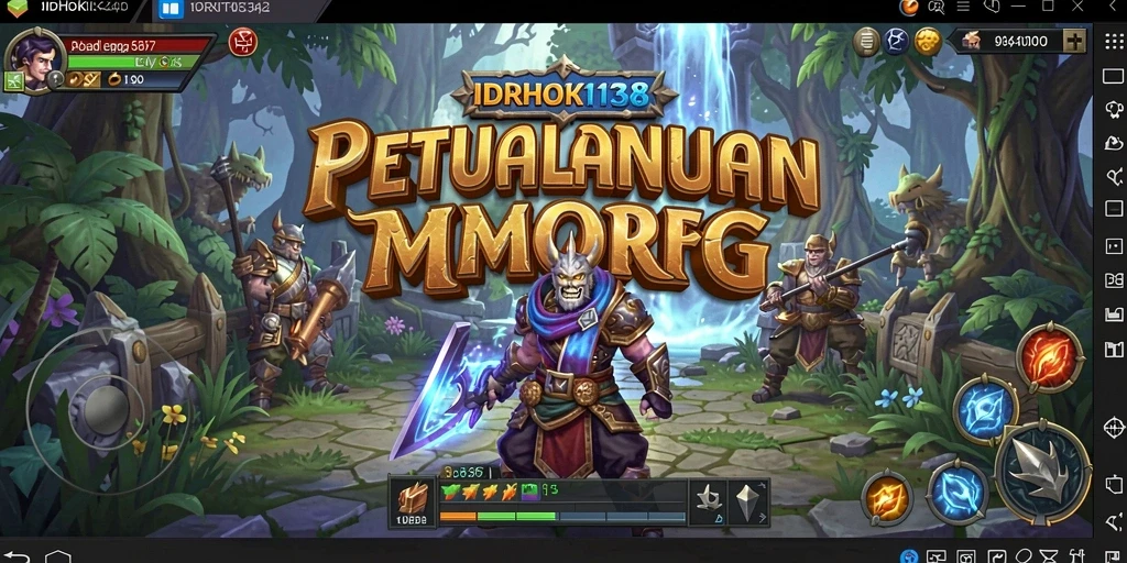 Screenshot utama IDRHOKI138 menampilkan gameplay yang menarik dan seru.