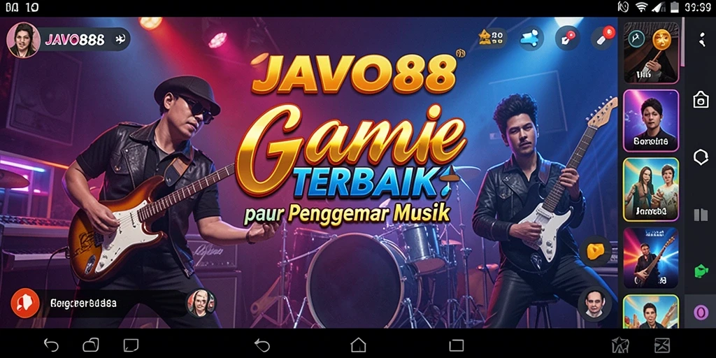 Screenshot utama JAVO88 menampilkan gameplay interaktif yang seru.