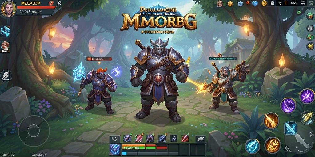Tampilan gameplay seru di dunia petualangan MEGA338.