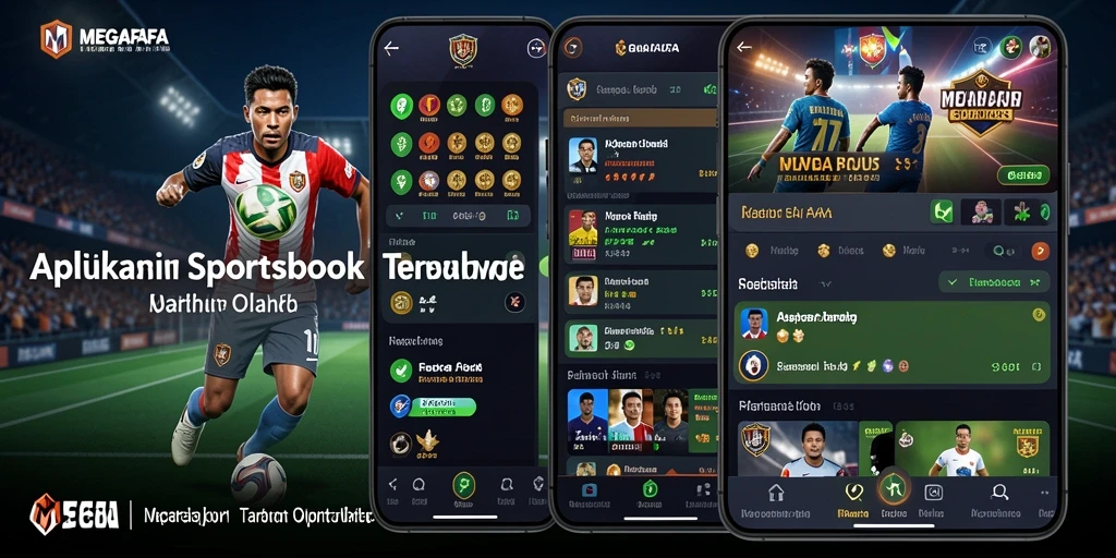 Tampilan antarmuka <strong>MEGAFAFA</strong> yang menarik dan informatif selama taruhan.