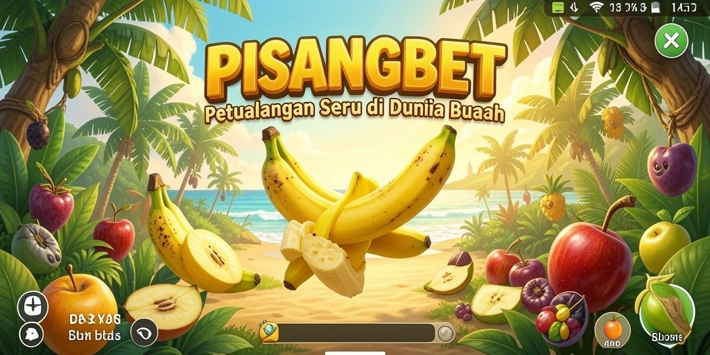 Tampilan gameplay PISANGBET penuh warna dan tantangan menarik.