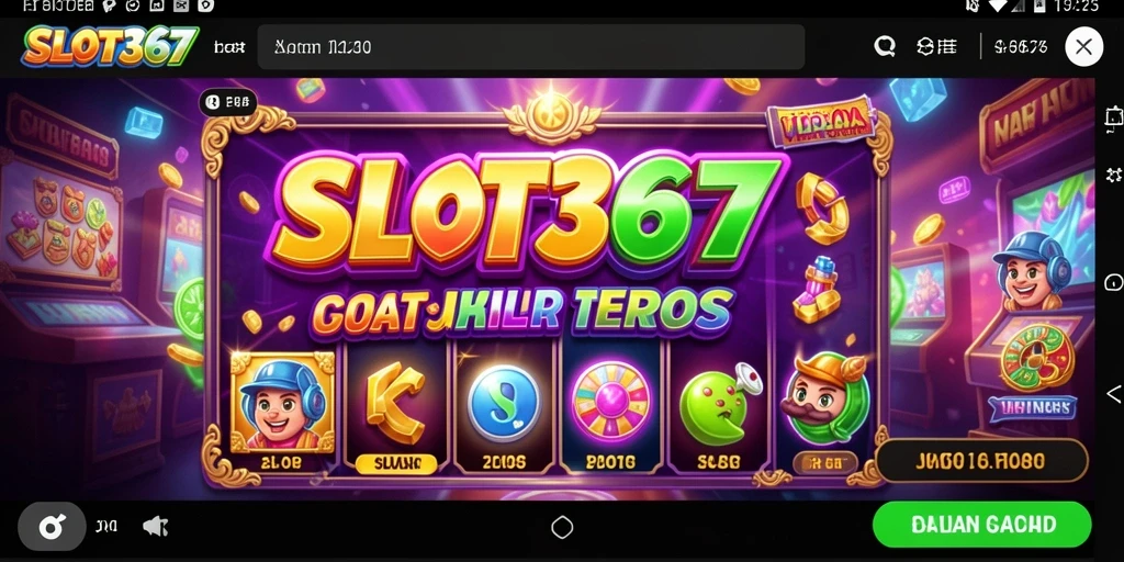 Gameplay SLOT367 yang mendebarkan dengan efek visual yang menarik.