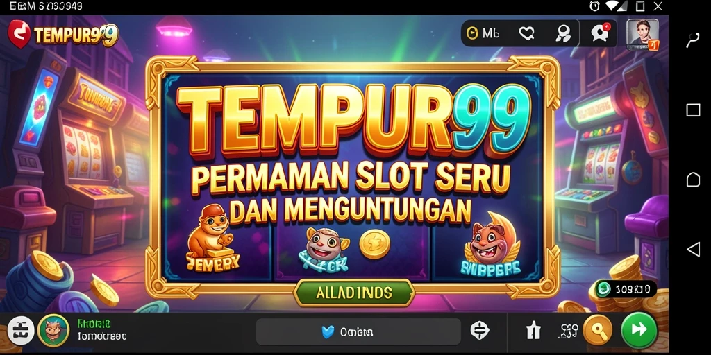 Gameplay Slot seru di TEMPUR99 dengan grafis menawan.