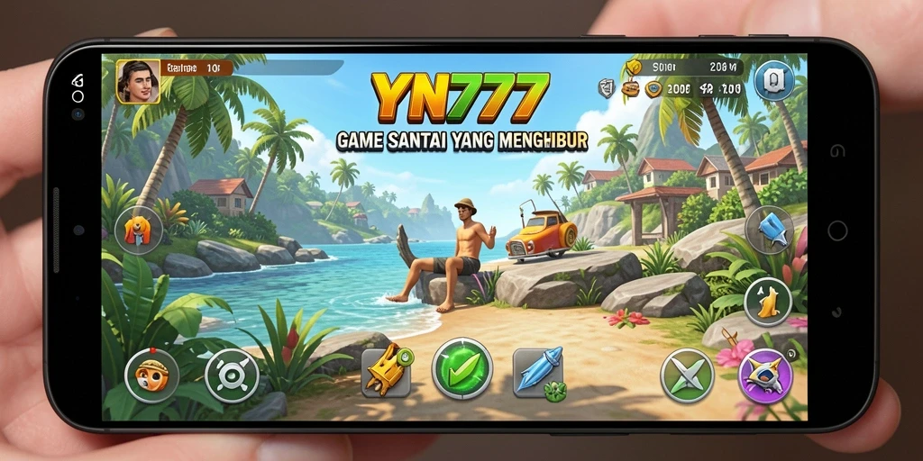 Tampilan gameplay YN777 yang penuh warna dan seru.