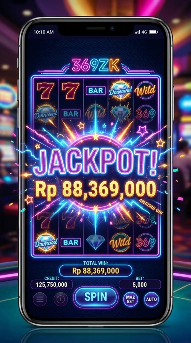 Tampilan antarmuka pengguna 369zk yang sederhana.